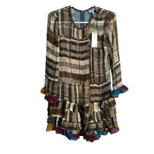 Plenty by Tracy Reese Silk Mini Dress Tunic